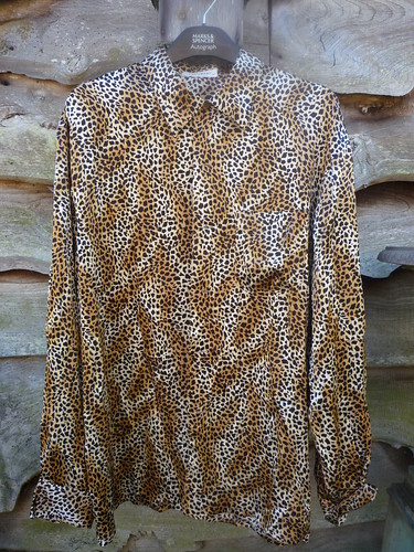 Equipment leopard shirt