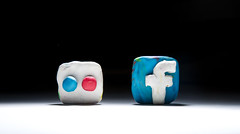 flickr+and+facebook