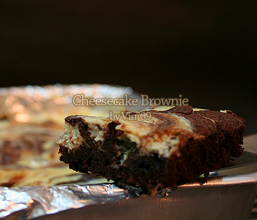 Cheesecake Brownie