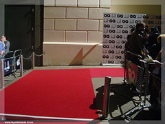 On the carpet of The GQ Men Of The Year 2009 awards