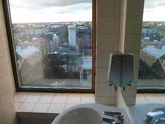 view from Torni ateljee-bar toilet