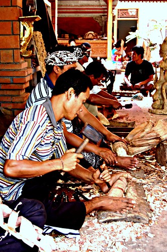 Bali - wood carvers