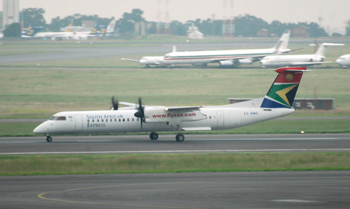 South African Express Q400 ZS-NMO