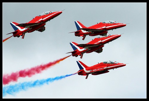 RIAT 2009 RAF Red Arrows