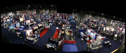 panorama of ACS 09 exhibition hall