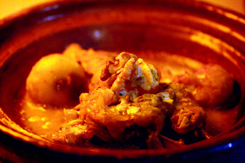 Chicken and gorgonzola tagine