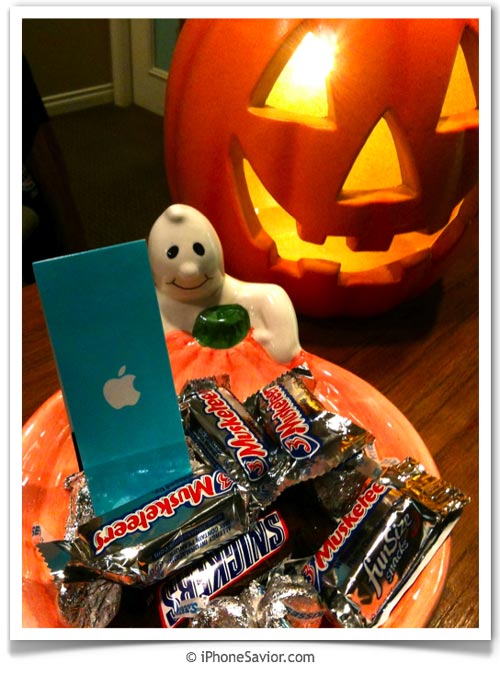 Apple Store Halloween Bookmark