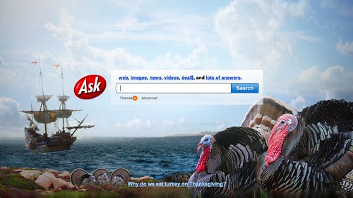 Ask.com Thanksgiving Logo