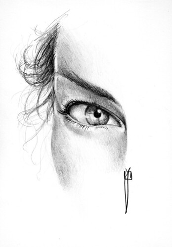 female eyes drawing. woman#39;s eye