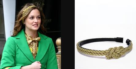 Sui Gold Rope headband from The Royalty Shop