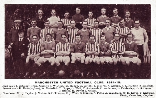 Manchester United 1914-15 team photograph