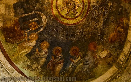 Fresco Detail at Church of St. Nicholas at Myra