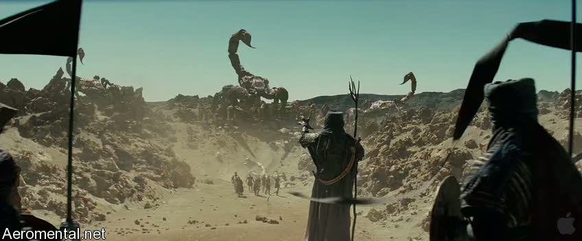 Clash of the Titans giant scorpions
