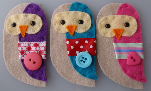 owl embellishments by paper-and-string-on-flickr
