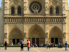 Arrivant Notre Dame