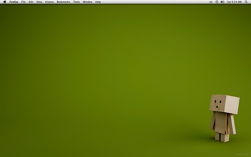 Minimalist Mac OS X Desktop 