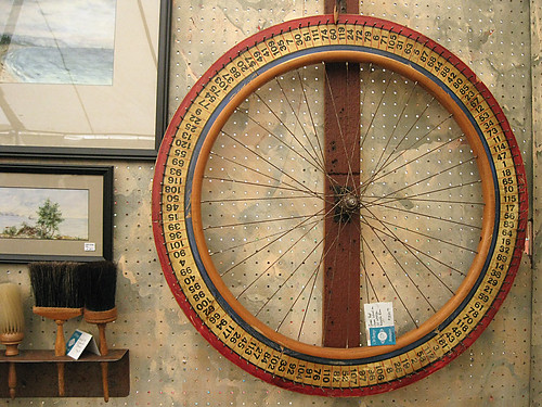 Zoar, Ohio Harvest Festival 2009:  Antique Gaming Wheel.