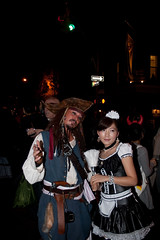 A Johnny Depp Pirate and French Maid