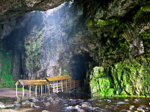 The Bridge in Smoo Cave, Scotland