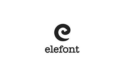 Diseño logo Elefont