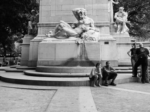 Central Park Statue