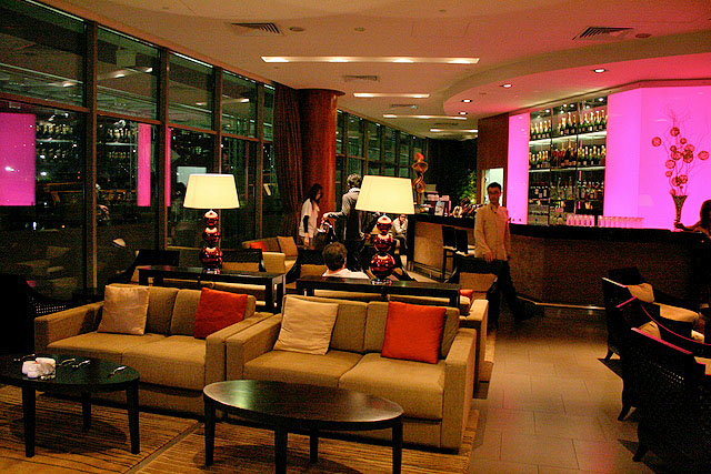 Upper floor VIP Lounge for dessert