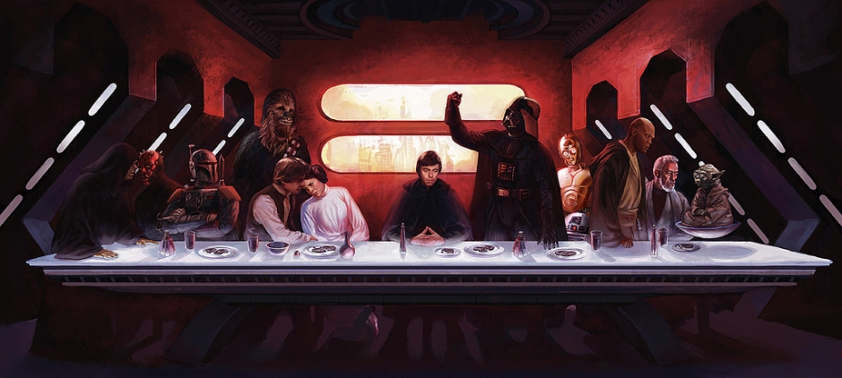 Star Wars last supper