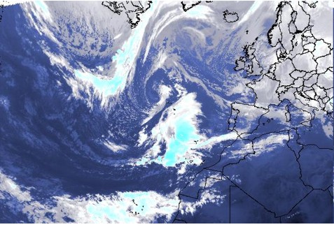 Atlântico (imagem satélite) 17-12-2009