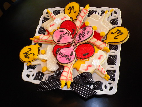 Birthday Cookie Tray by Lisas Dessert Tables