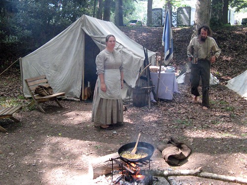 Civil War Camp at Hungry Mother State Park