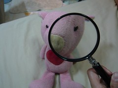 What do I do with the magnifying glass? 