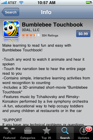 Bumblebee Touchbook