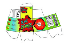 Atomic Bombs - Candy Box Design