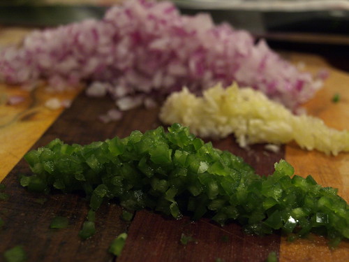 jalapeno, garlic, onion