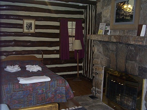 Cabin Interior at Douthat State Park