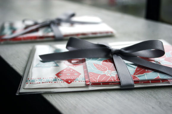 Smock Letterpress Holiday Cards + Gift Tags