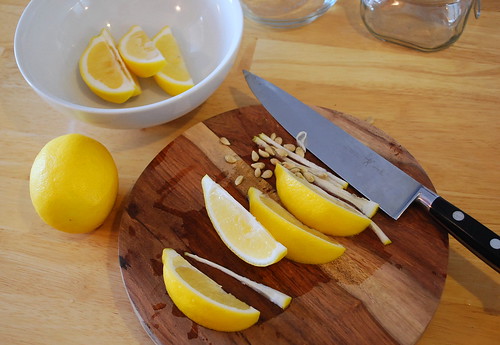 making preserved lemons 2