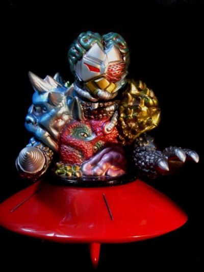 Toygraph K.I. Creature on Flying Saucer