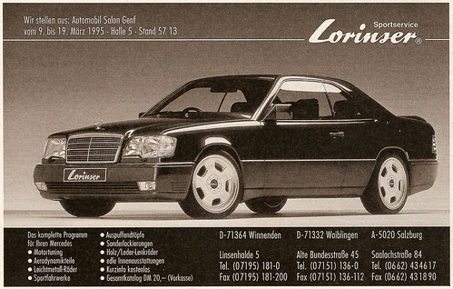 Lorinser W124 1994 by jenslilienthal