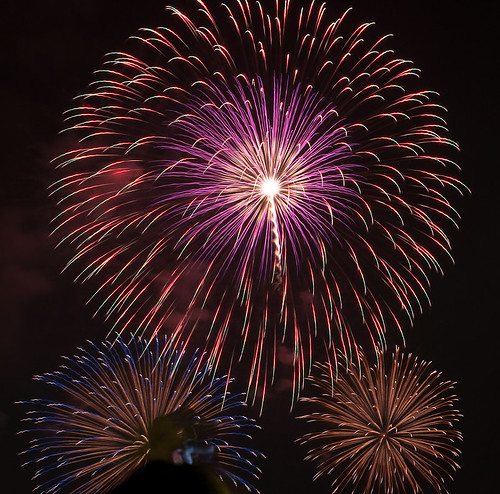 Fireworks in Japan