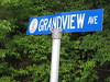 Street Sign for Grandview Ave