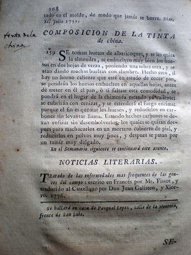 013-Semanario económico compuesto de noticias practicas curiosas y eruditas…1778-Juan Biceu