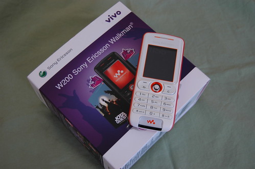 Celular Sony Ericsson brinde da Vivo