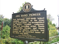 Earl McDonald memorial at the Jug Band Jubilee in Louisville, KY