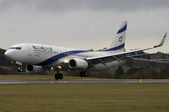 4X-EKO - 30287 - El Al Israel Airlines - Boeing - 737-86Q - Luton - 091105 - Steven Gray - IMG_3608