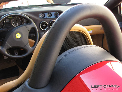 Ferrari 550 Barchetta Pininfarina Interior Close-Up
