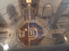 Looking down from base of dome
