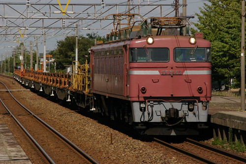 JRF EF81series in Kaga-Kasama,Hakusan,Ishikawa,Japan 2009/8/23