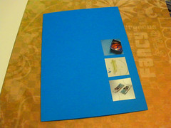Simple cards with magazine cut-outs
