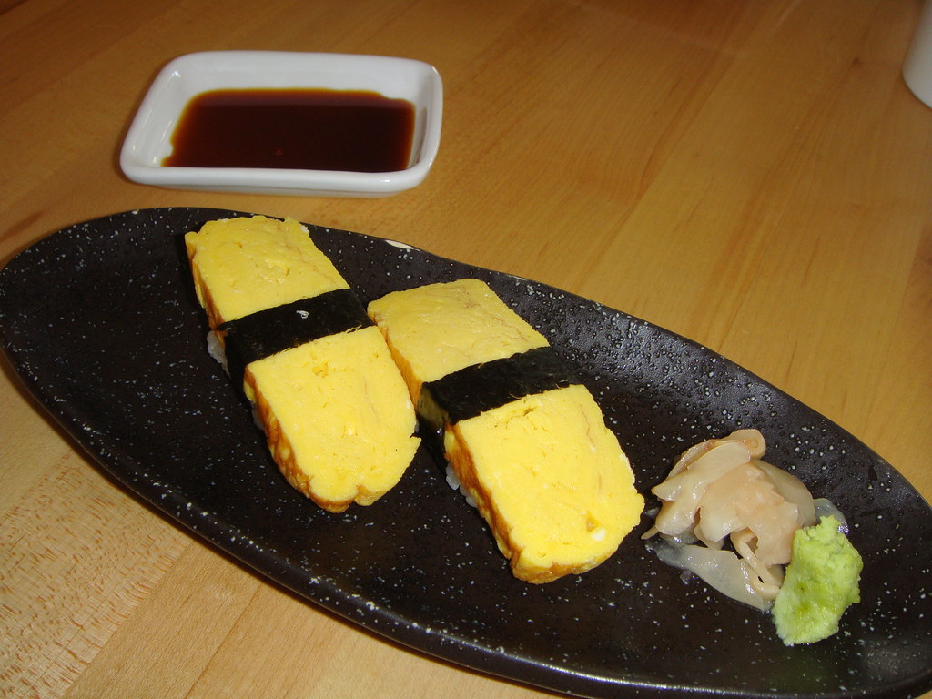 Egg Nigiri Sushi